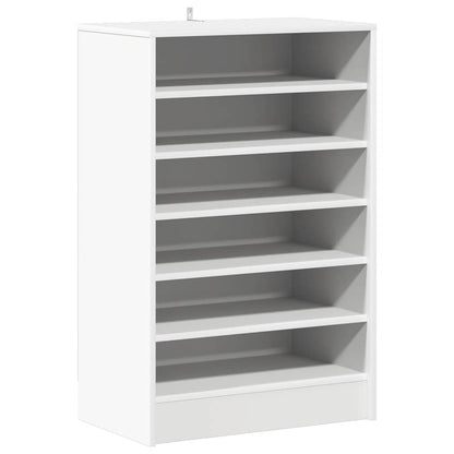 Schuhschrank Weiß 60x35x92 cm Holzwerkstoff