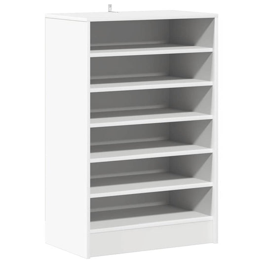 Schuhschrank Weiß 60x35x92 cm Holzwerkstoff