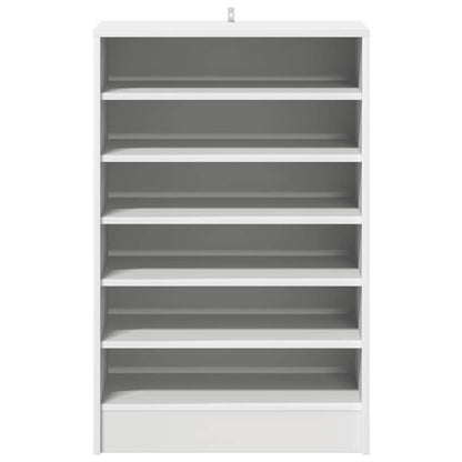 Schuhschrank Weiß 60x35x92 cm Holzwerkstoff