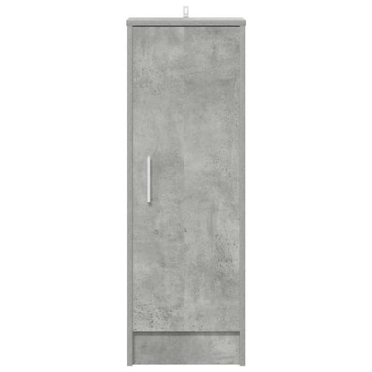Schuhschrank Betongrau 32x35x92 cm Holzwerkstoff
