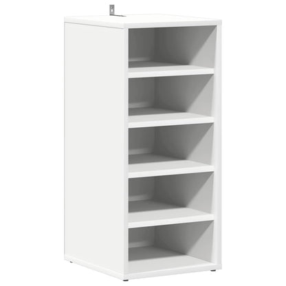 Schuhschrank Weiß 31,5x35x70 cm Holzwerkstoff