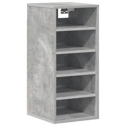 Schuhschrank Betongrau 31,5x35x70 cm Holzwerkstoff