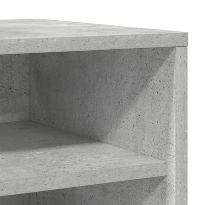 Schuhschrank Betongrau 31,5x35x70 cm Holzwerkstoff