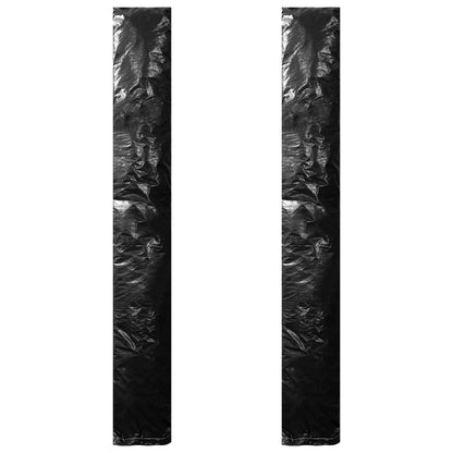Sonnenschirm-Schutzhüllen 2 Stk. mit Reißverschluss PE 175 cm