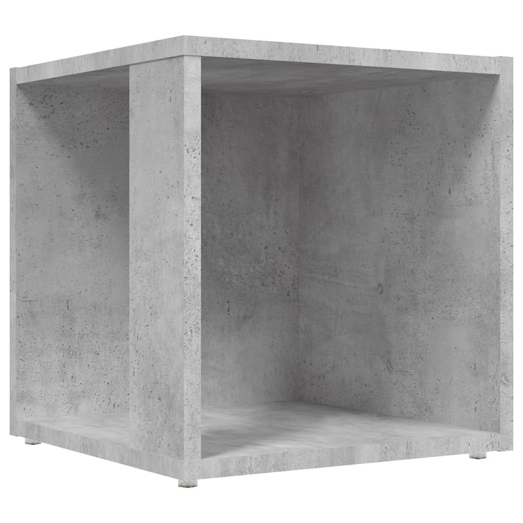 Beistelltisch Betongrau 33x33x34,5 cm Holzwerkstoff