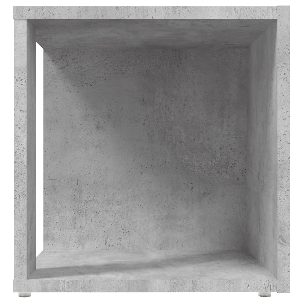 Beistelltisch Betongrau 33x33x34,5 cm Holzwerkstoff