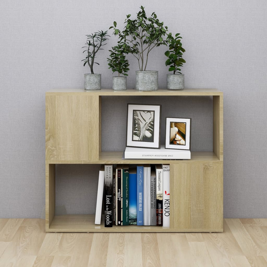 TV-Schrank Sonoma-Eiche 80x24x63 cm Holzwerkstoff