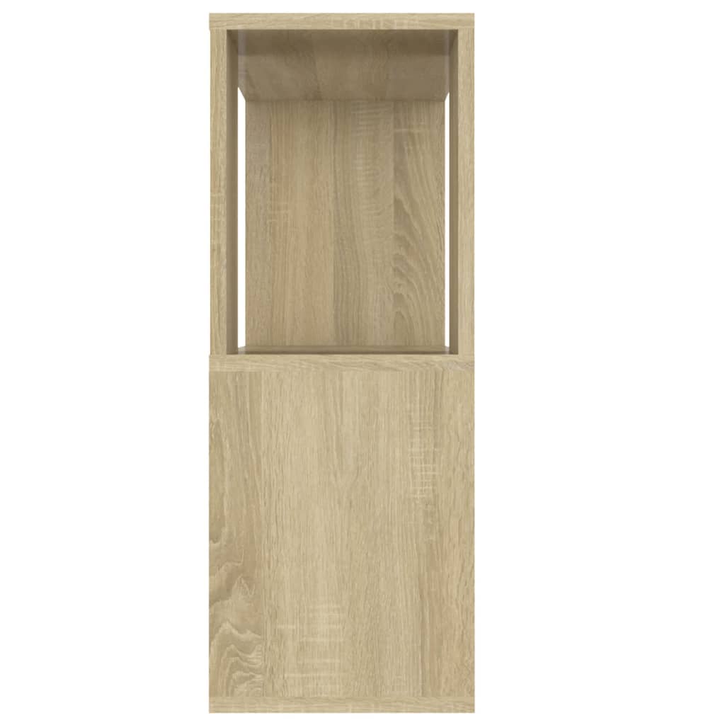 TV-Schrank Sonoma-Eiche 80x24x63 cm Holzwerkstoff