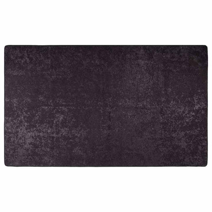 Teppich Waschbar Anthrazit 120x180 cm Rutschfest