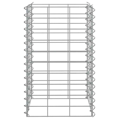 Gabionen-Hochbeete 3 Stk. 30x30x50 cm Eisen