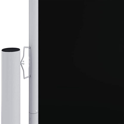 Seitenmarkise Ausziehbar Schwarz 180x600 cm