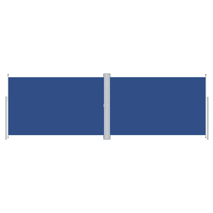 Seitenmarkise Ausziehbar Blau 200x600 cm