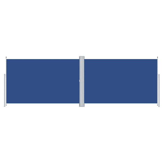 Seitenmarkise Ausziehbar Blau 200x600 cm