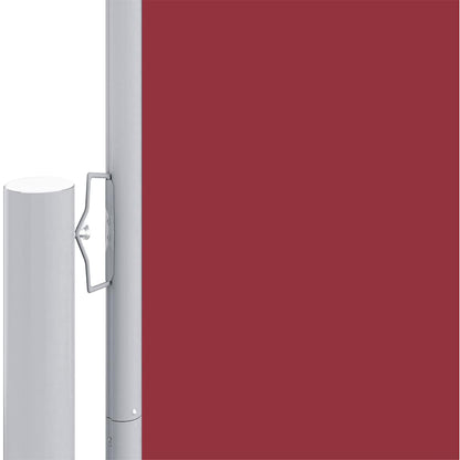 Seitenmarkise Ausziehbar Rot 200x600 cm