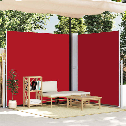 Seitenmarkise Ausziehbar Rot 200x600 cm