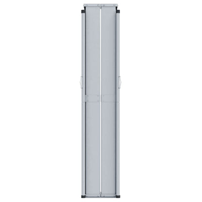 Seitenmarkise Ausziehbar Braun 200x1000 cm