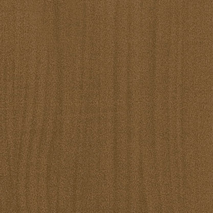 Bücherregal/Raumteiler Honigbraun 40x35x135 Massivholz Kiefer