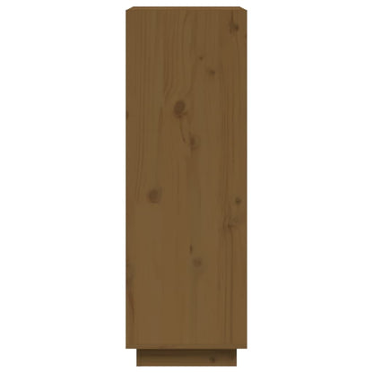 Bücherregal/Raumteiler Honigbraun 60x35x103 Massivholz Kiefer