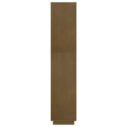 Bücherregal/Raumteiler Honigbraun 60x35x167 Massivholz Kiefer