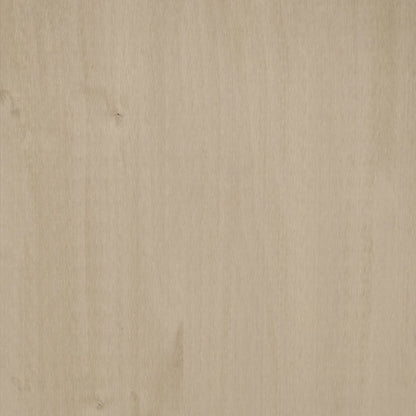 Sideboard HAMAR Honigbraun 100x55x35 cm Massivholz Kiefer
