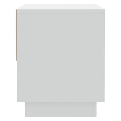 Nachttische 2 Stk. Weiß 45x34x44 cm Holzwerkstoff