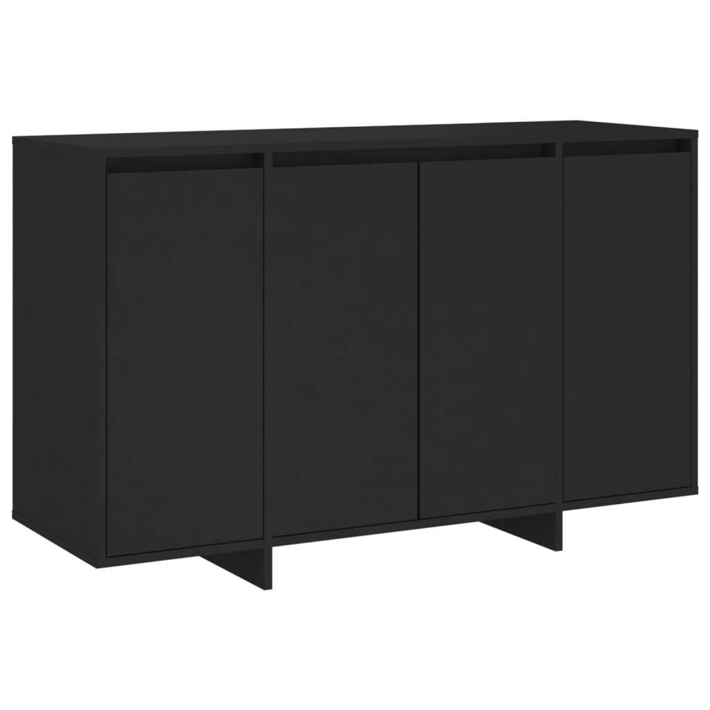 Sideboard Schwarz 120x41x75 cm Holzwerkstoff