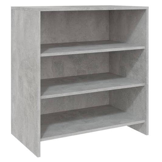 Sideboard Betongrau 70x40,5x75 cm Holzwerkstoff