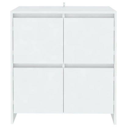 Sideboard Weiß 70x41x75 cm Holzwerkstoff