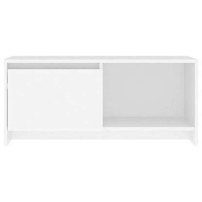 TV-Schrank Weiß 90x35x40 cm Holzwerkstoff