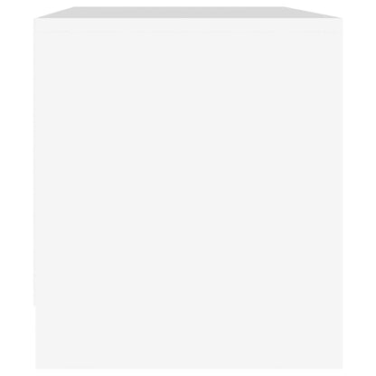 TV-Schrank Weiß 90x35x40 cm Holzwerkstoff