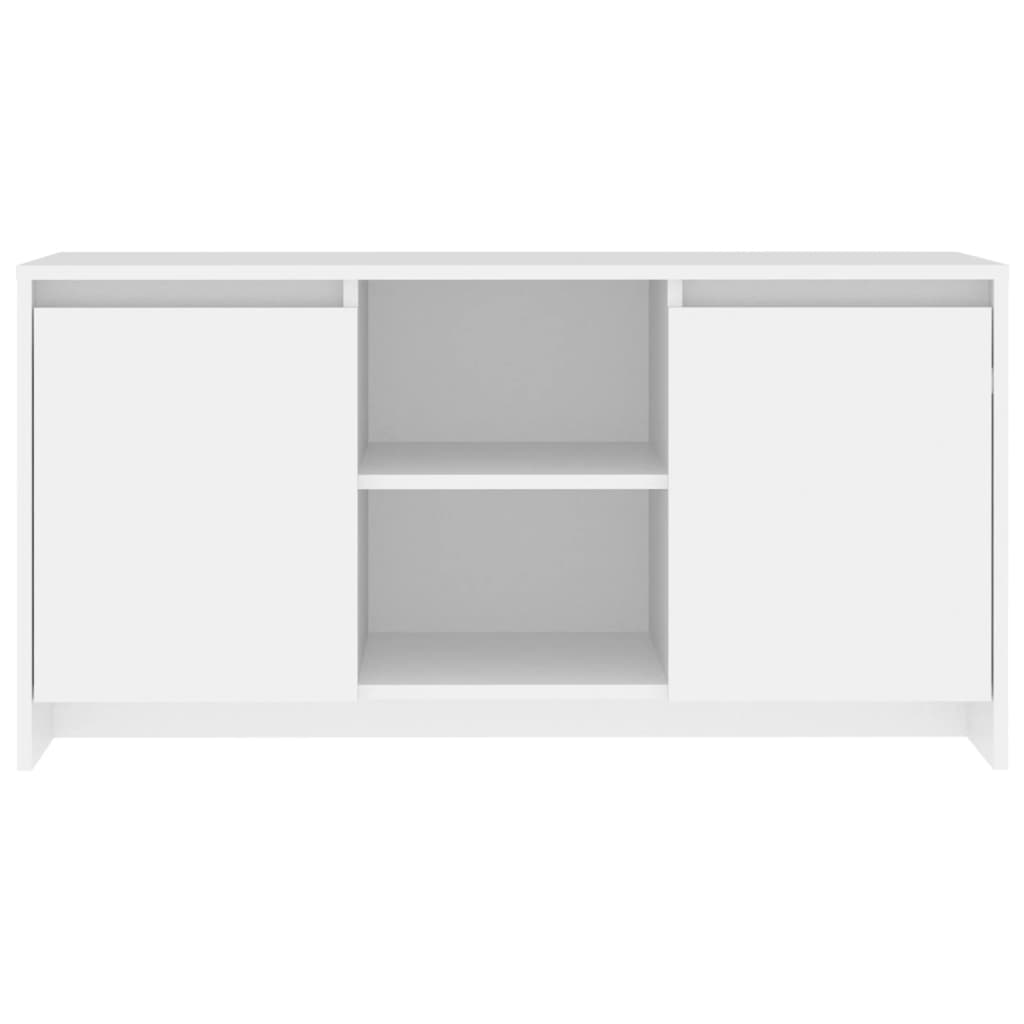 TV-Schrank Weiß 102x37,5x52,5 cm Holzwerkstoff