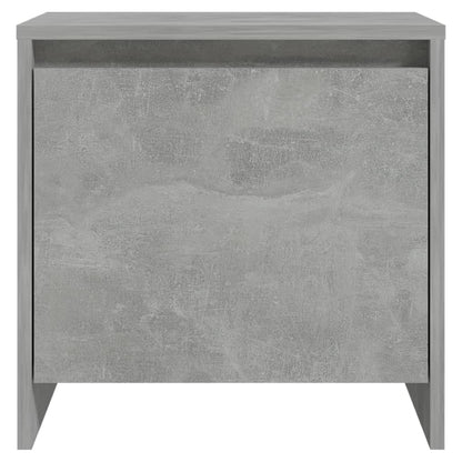 Nachttisch Betongrau 45x34x44,5 cm Holzwerkstoff