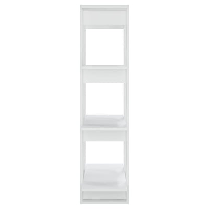 Bücherregal/Raumteiler Weiß 80x30x123,5 cm