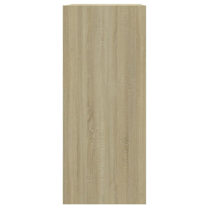 Bücherregal/Raumteiler Sonoma-Eiche 40x30x72 cm