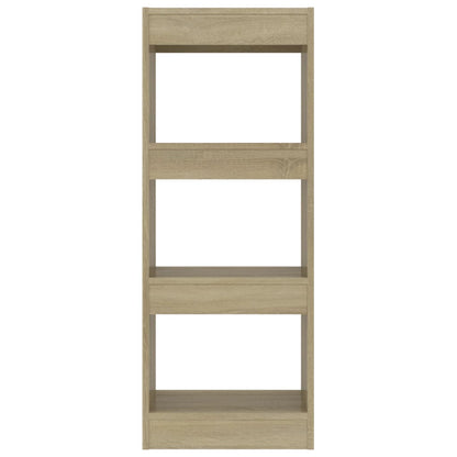 Bücherregal/Raumteiler Sonoma-Eiche 40x30x103 cm Holzwerkstoff