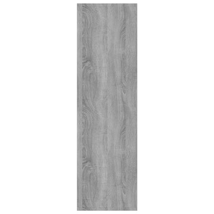 Bücherregal/Raumteiler Grau Sonoma 60x30x103 cm Holzwerkstoff
