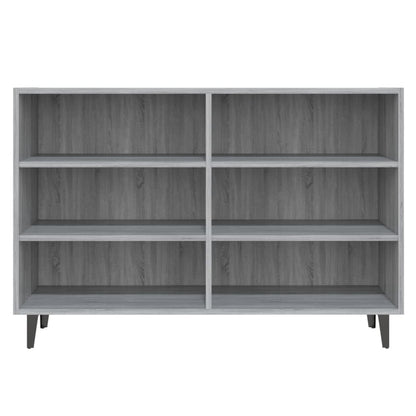 Sideboard Grau Sonoma 103,5x35x70 cm Holzwerkstoff