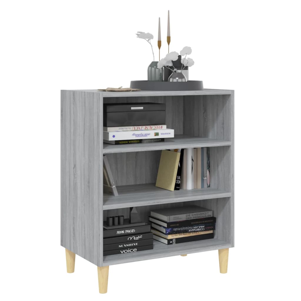 Sideboard Grau Sonoma 57x35x70 cm Holzwerkstoff