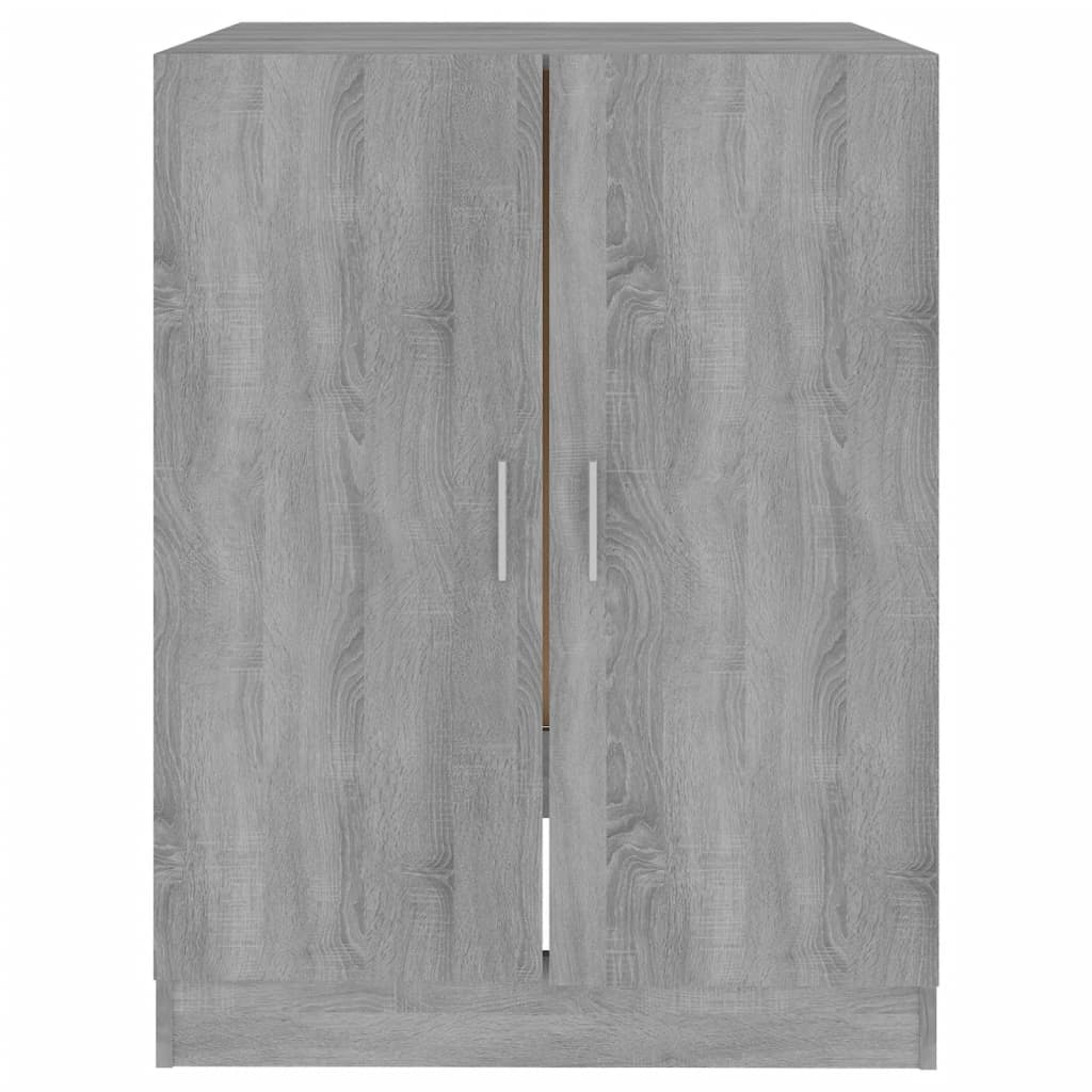 Waschmaschinenschrank Grau Sonoma 71x71,5x91,5 cm