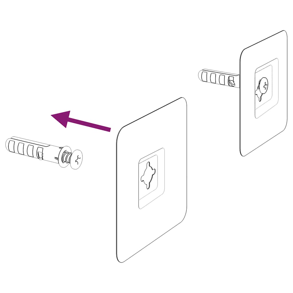 LED-Badspiegel 40x40 cm