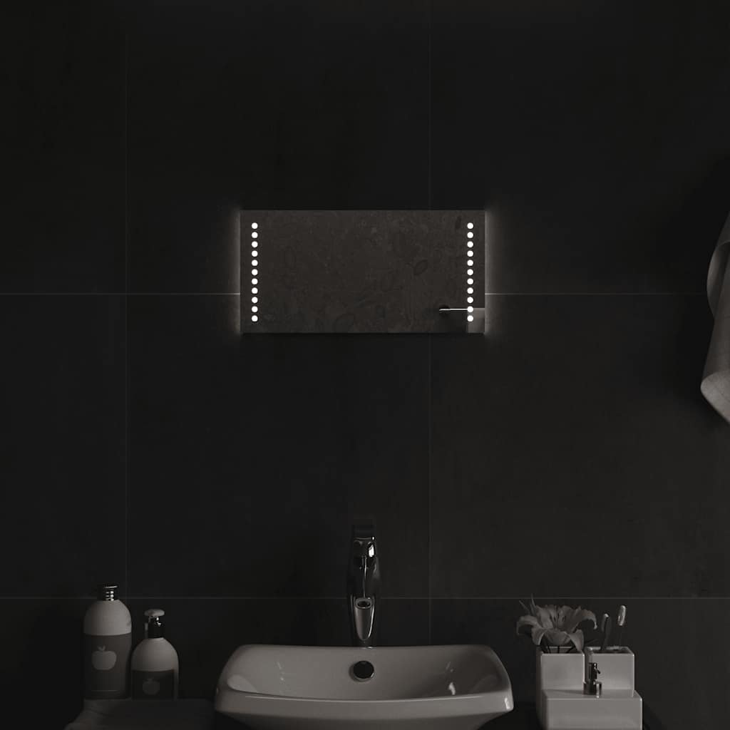 LED-Badspiegel 40x20 cm