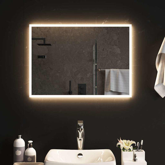 LED-Badspiegel 70x50 cm