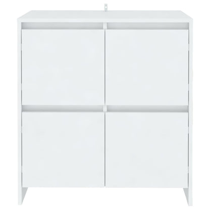 Sideboards 2 Stk. Weiß 70x41x75 cm Holzwerkstoff