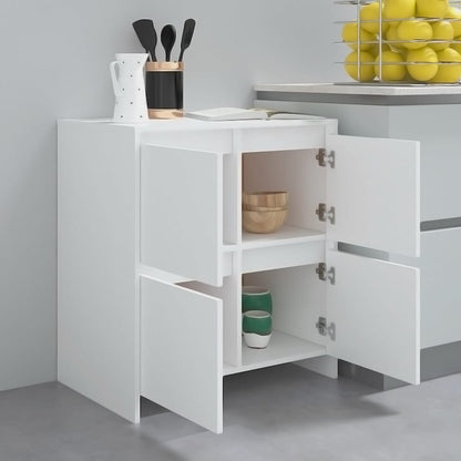 Sideboards 2 Stk. Weiß 70x41x75 cm Holzwerkstoff