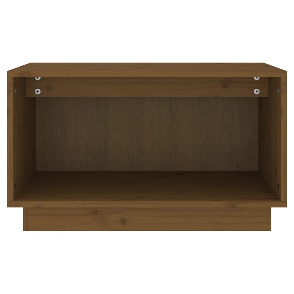 TV-Schrank Honigbraun 60x35x35 cm Massivholz Kiefer