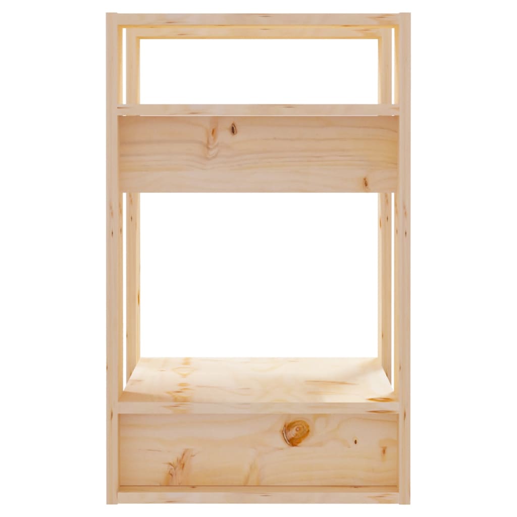 Bücherregal/Raumteiler 41x35x57 cm Massivholz Kiefer