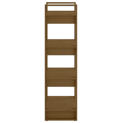 Bücherregal/Raumteiler Honigbraun 60x35x125cm Massivholz Kiefer