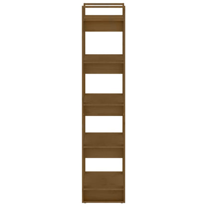 Bücherregal/Raumteiler Honigbraun 60x35x160cm Massivholz Kiefer