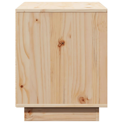 TV-Schrank 74x35x44 cm Massivholz Kiefer