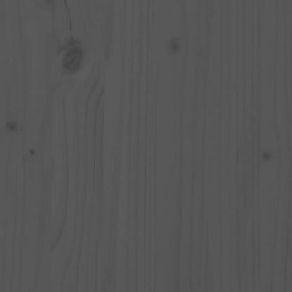 TV-Schrank Grau 74x35x44 cm Massivholz Kiefer